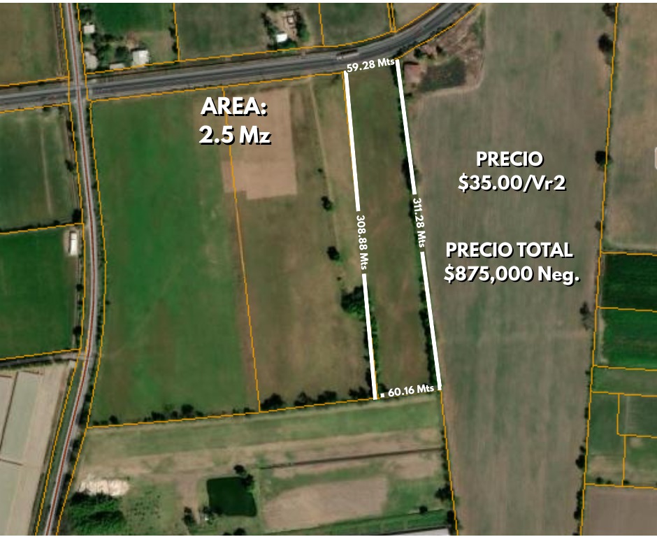 Terreno Industrial en Venta | Entre Periférico y Redondel Sacacoyo