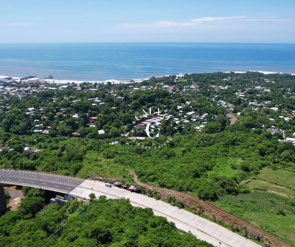 Terreno de 5 MZ con vista al mar camino a Surf City